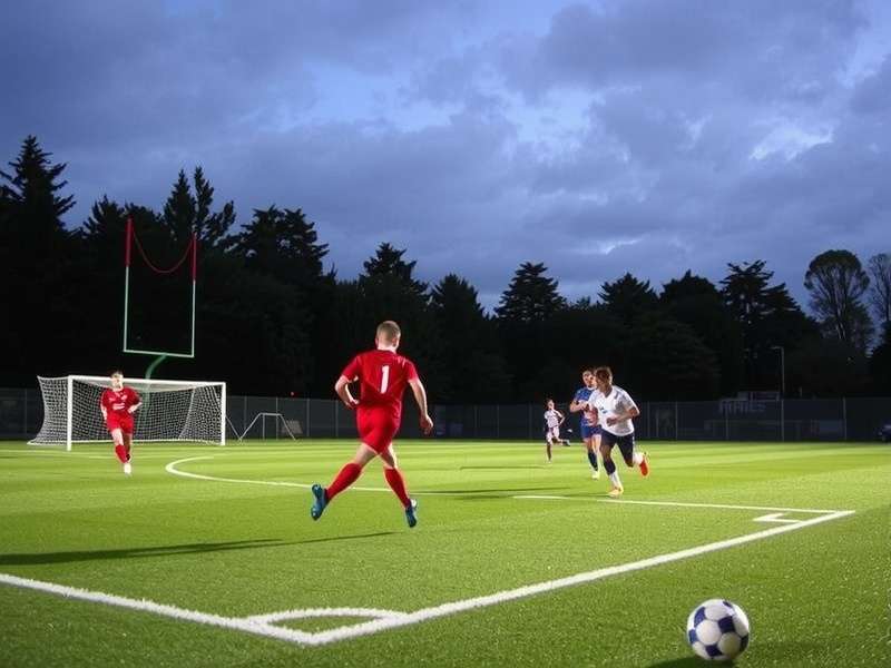 Women's football match